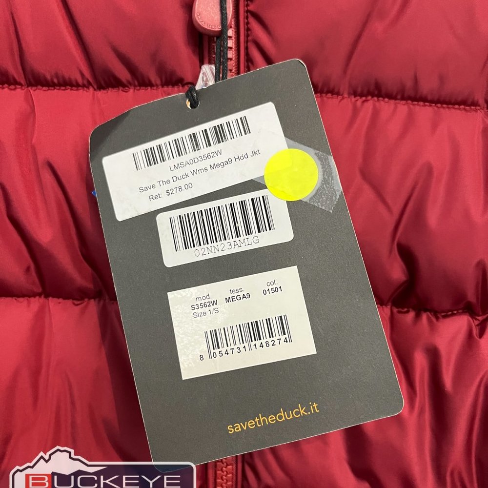 NWT SAVE THE DUCK Women's Mega Jacket - Size Medium - Picture 4 of 4